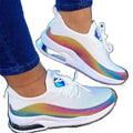 Atmungsaktive Mesh Damen Sneaker R&B