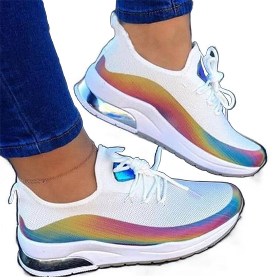 Atmungsaktive Mesh Damen Sneaker R&B