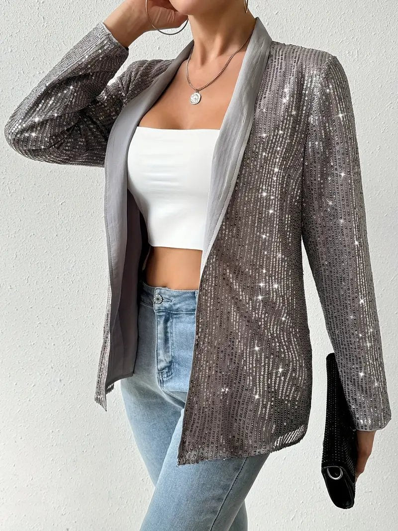 R&B | Blazer mit Glanzenden Pailletten Aerys
