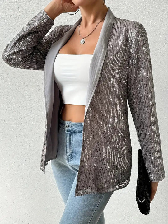 R&B | Blazer mit Glanzenden Pailletten Aerys