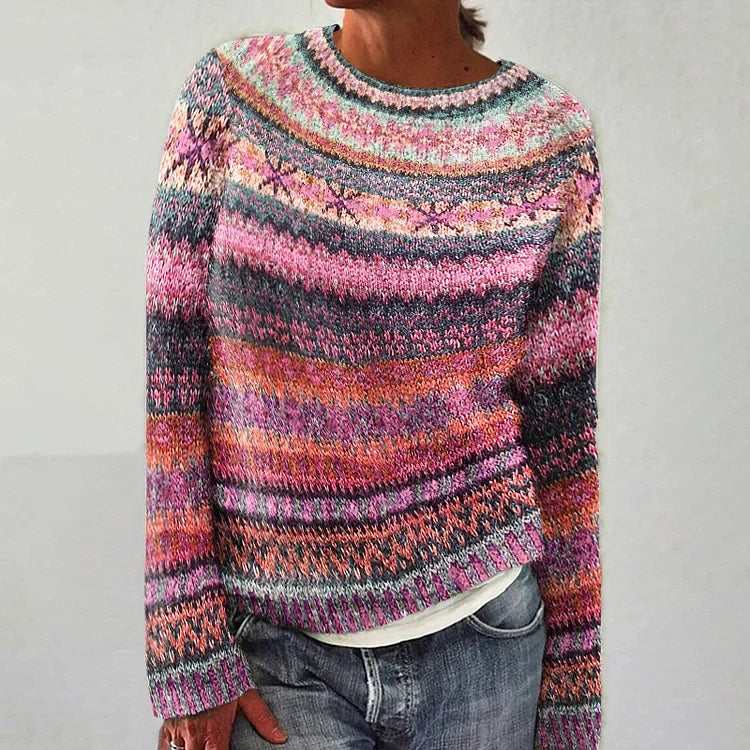 R&B | Sweater - Vintage Boho Stil Strickpullover