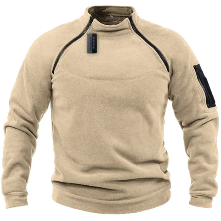 R&B | Herren Fleece Zip-Up Pullover