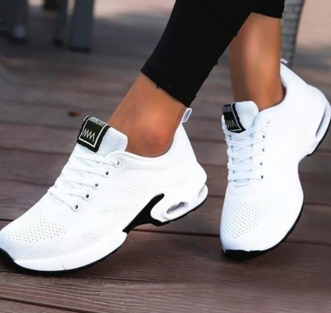 R&B | Orthopädische Leichte, Atmungsaktive Sport-Sneaker für Damen Sportlicher Casual-Running-Schuh mit Air-Cushion-Sohle