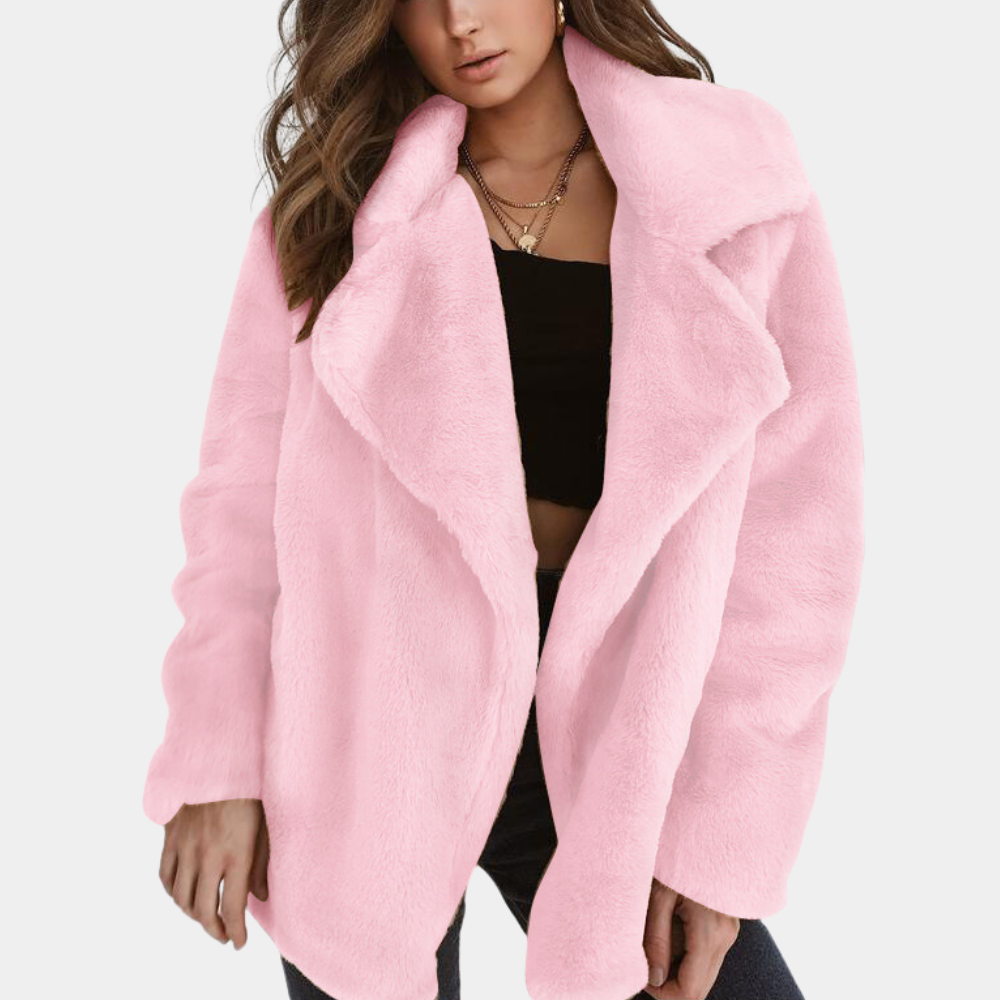 R&B | Warmer Teddy Winterjacke für Damen