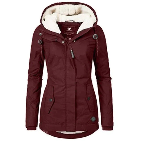 R&B | Stilvoller Langer Damen Wintermantel