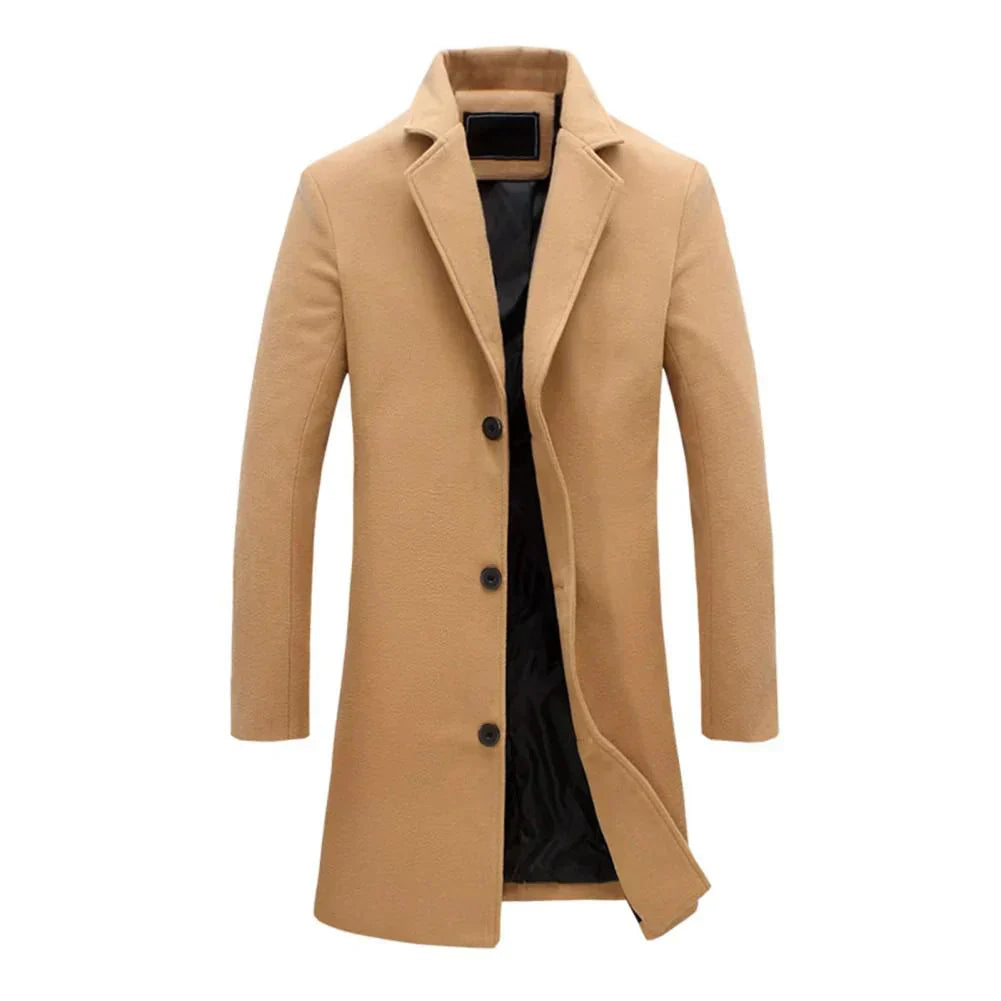 R&B | Herren Winterjacke mit Reverskragen