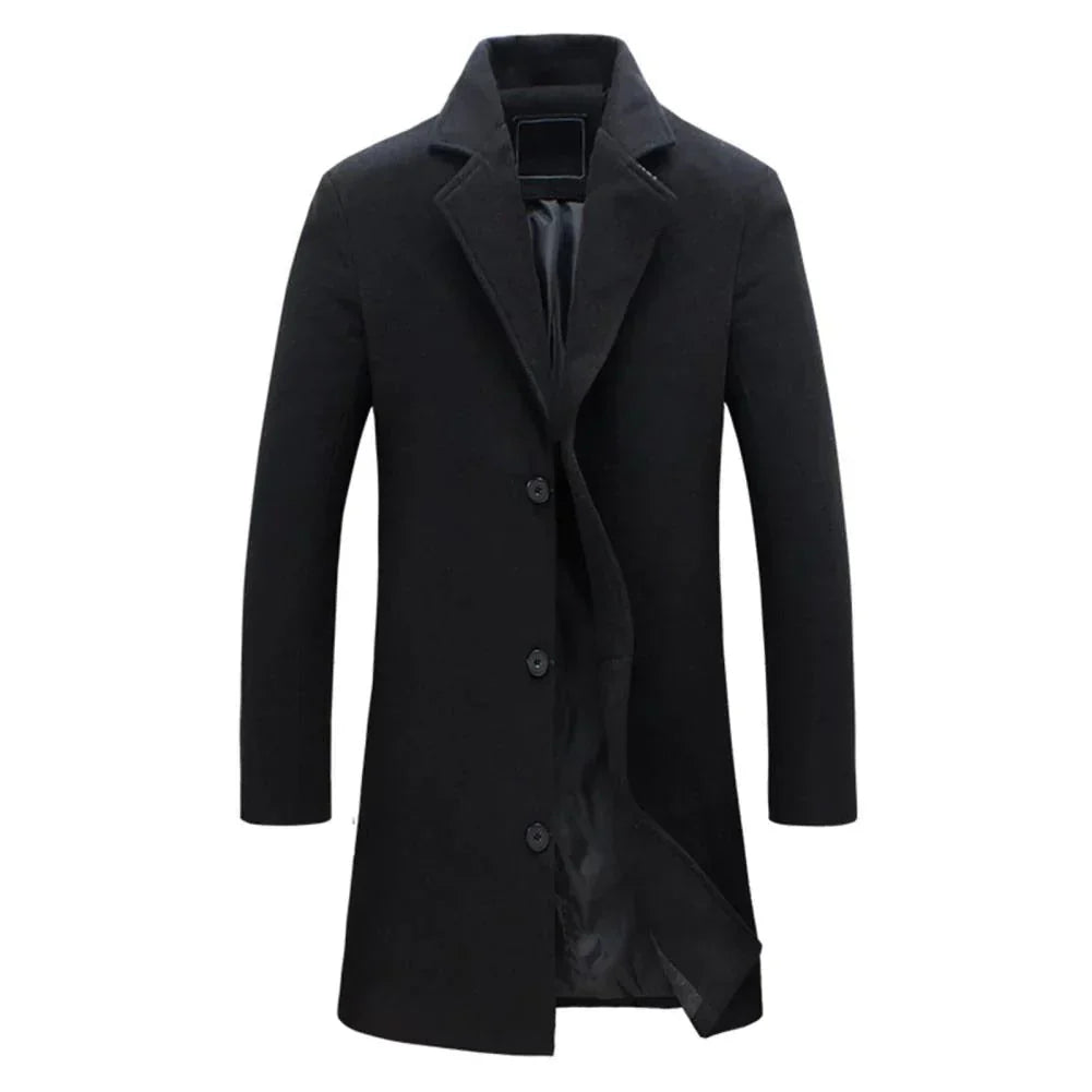 R&B | Herren Winterjacke mit Reverskragen