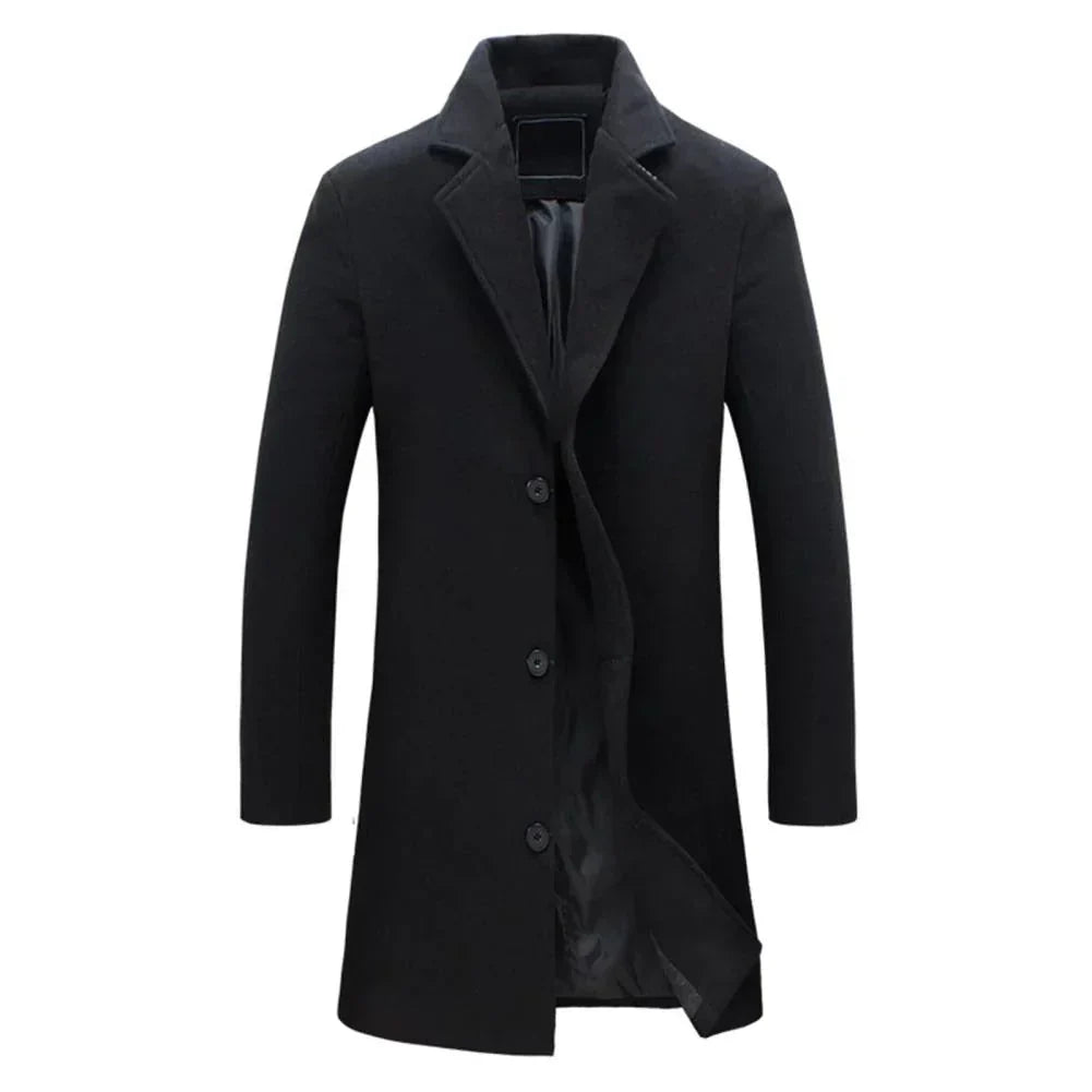 R&B | Herren Winterjacke mit Reverskragen
