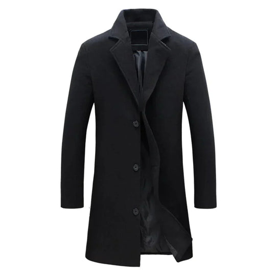 R&B | Herren Winterjacke mit Reverskragen