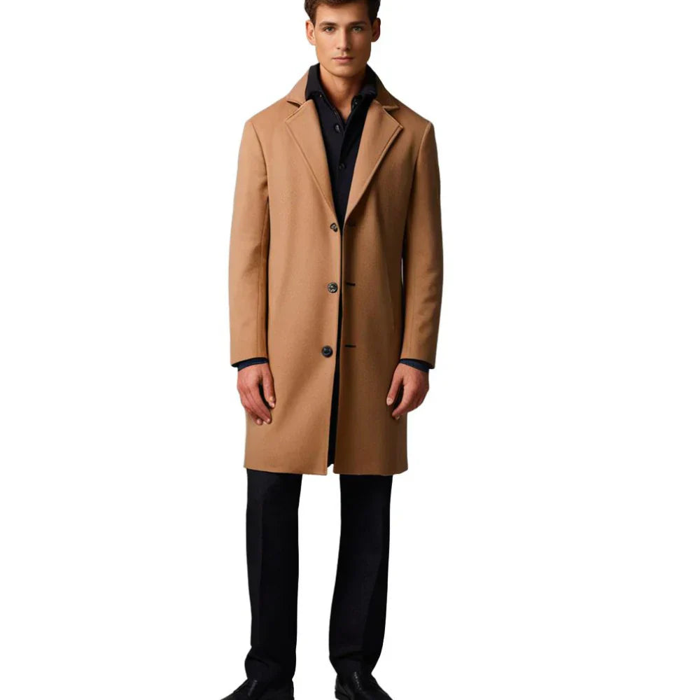 R&B | Herren Winterjacke mit Reverskragen