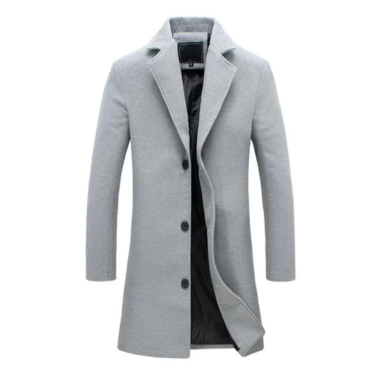 R&B | Herren Winterjacke mit Reverskragen