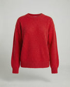 Damen Strickpullover aus weichem Kaninchenhaar-Mix Oversize