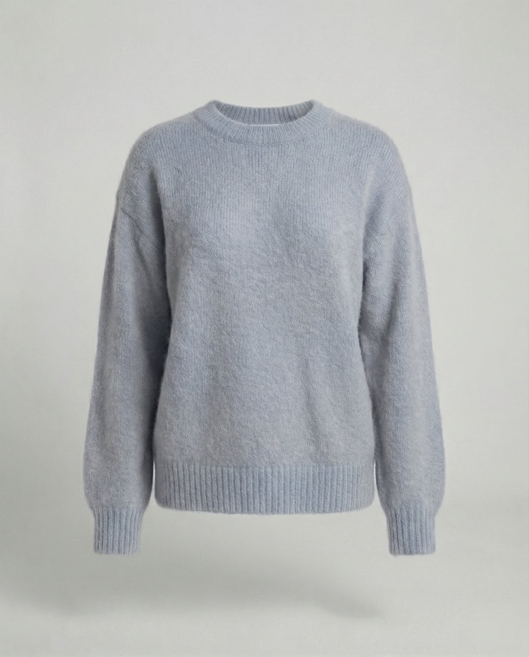 Damen Strickpullover aus weichem Kaninchenhaar-Mix Oversize