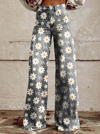 R&B | Bunte Vintage-Hose für Damen