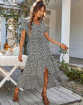 R&B | Blumenkleid mit Rüschenärmeln