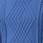R&B | Wool Rollneck Sweater Cable Knit Roll Neck Sweater