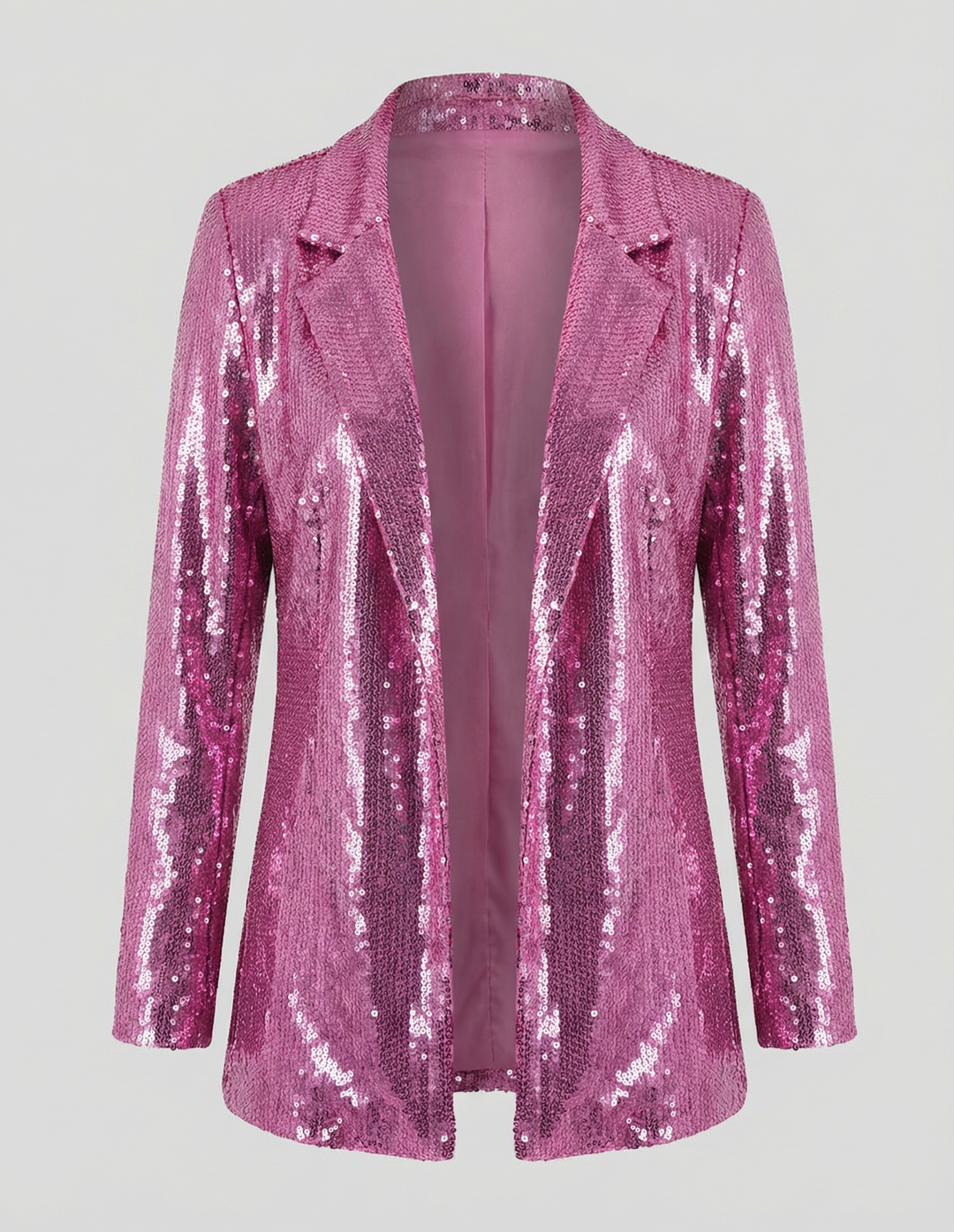 Glamouröser Pailletten Revers Blazer | R&B