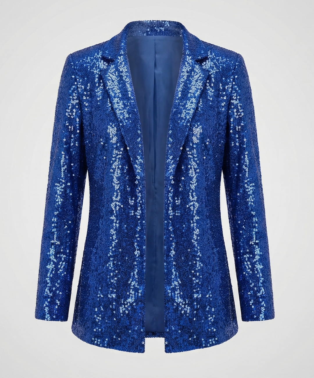Glamouröser Pailletten Revers Blazer | R&B