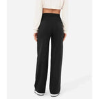 Elastische Hose mit hoher Taille