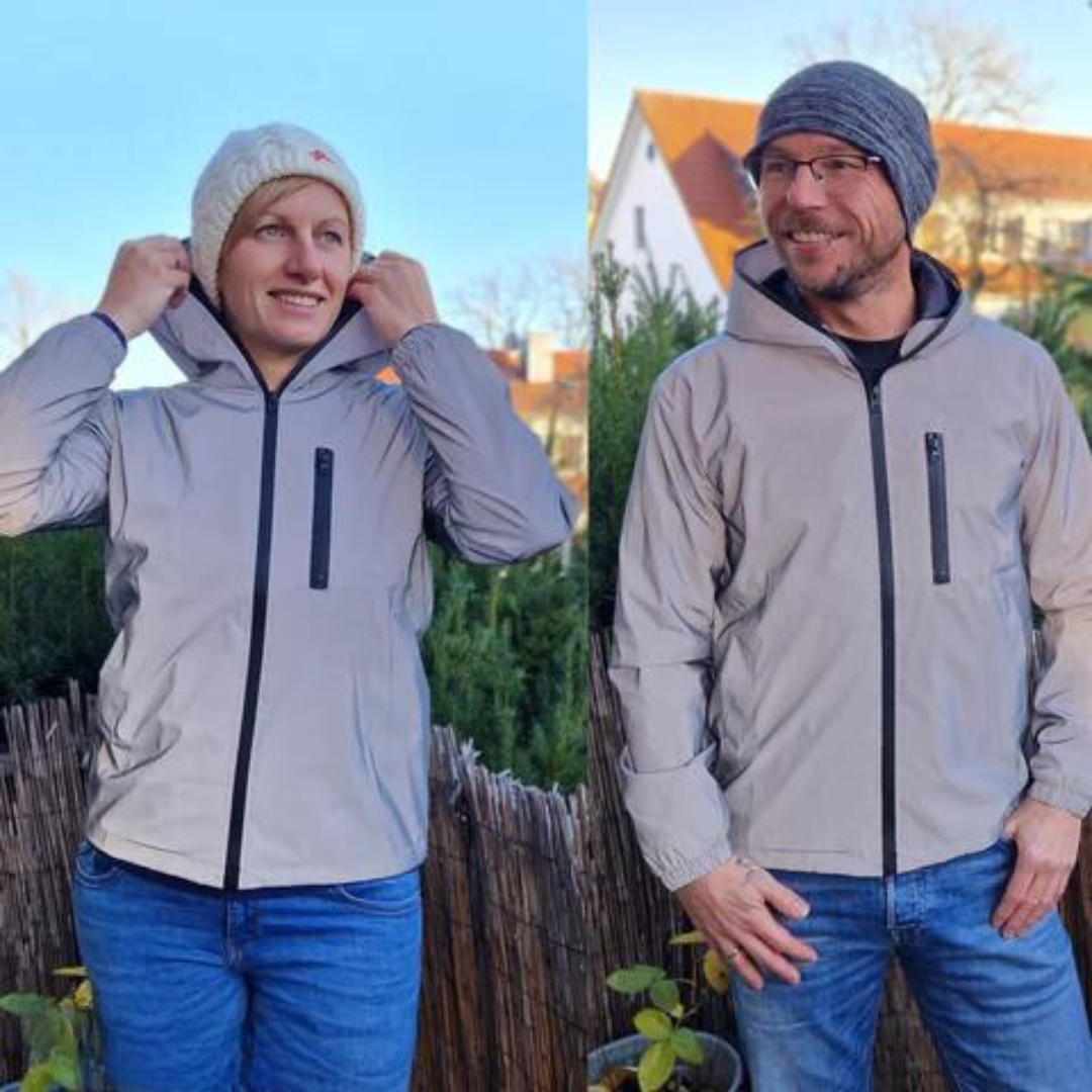 R&B | Langärmelig Wasserdicht Reflektierende Jacke