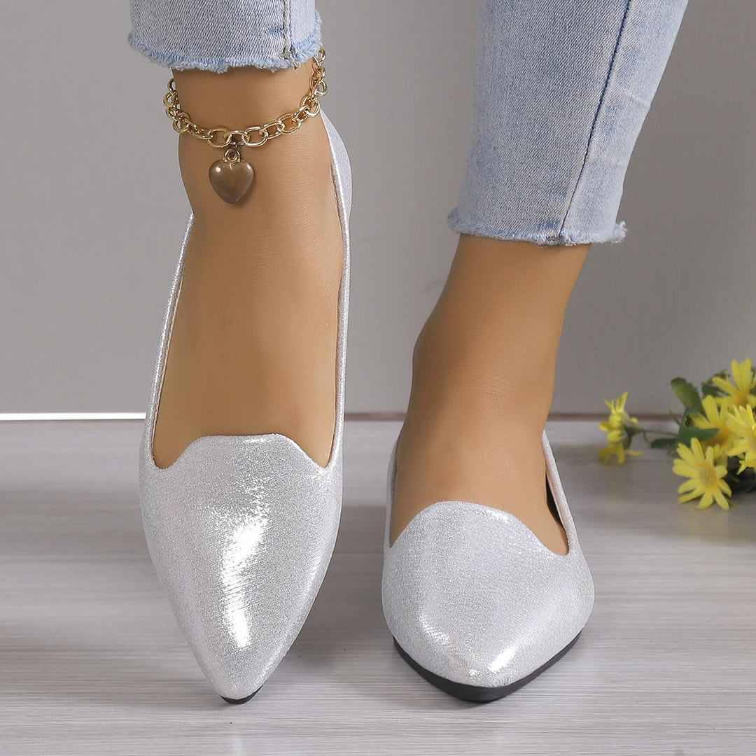 Stylische Punkt-Ballerinas mitStretch - Vivienne R&B