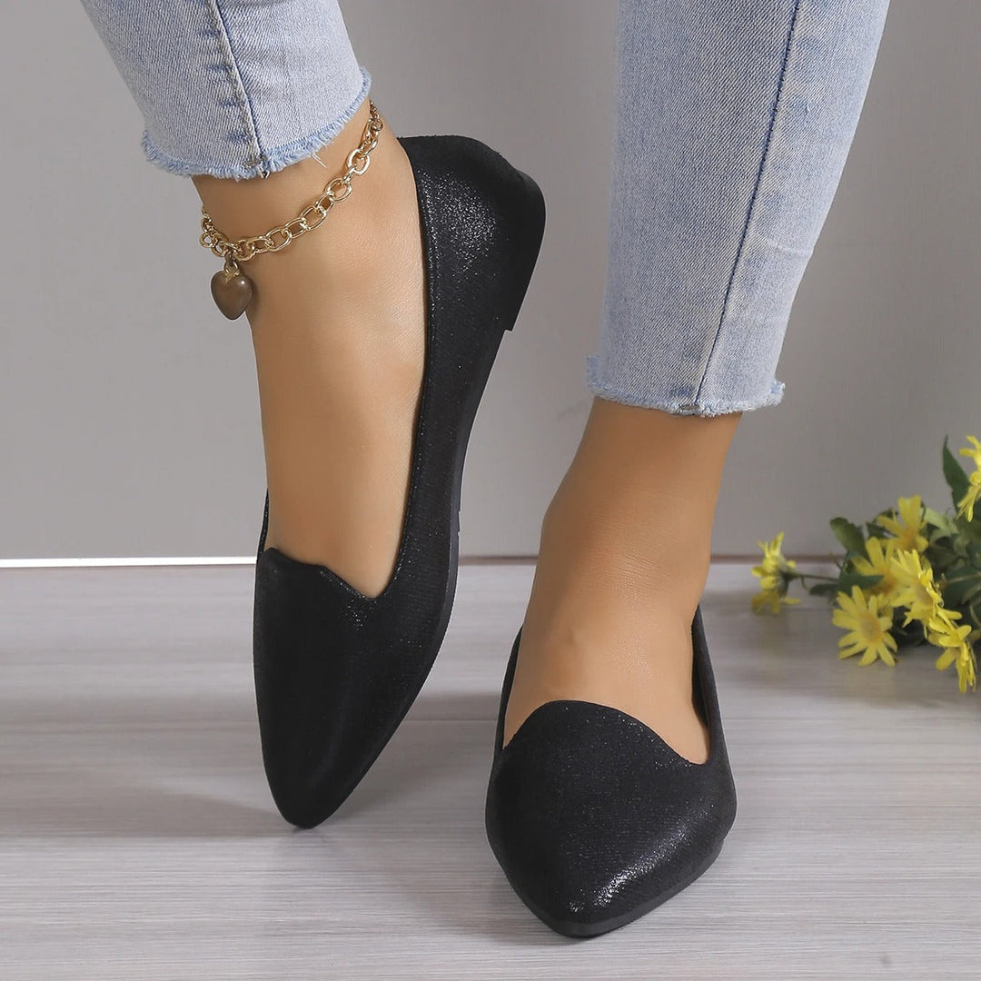 Stylische Punkt-Ballerinas mitStretch - Vivienne R&B