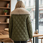 R&B | Damenjacke Warm mit Entendaunenfutter Chic