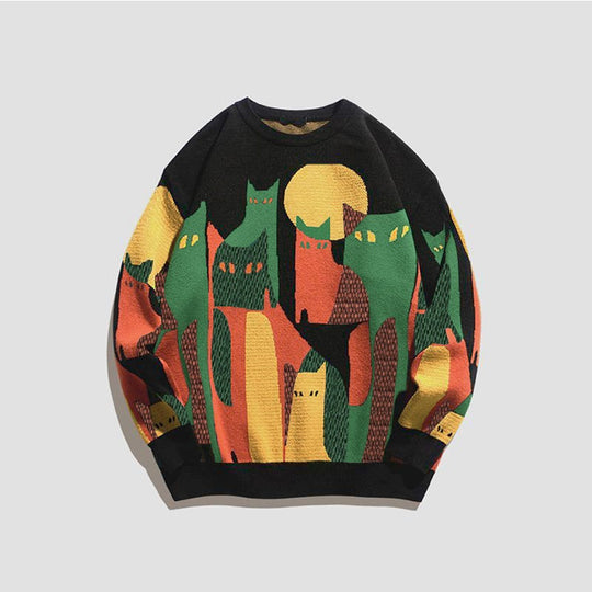 R&B | Unisex Sweatshirt mit Katze