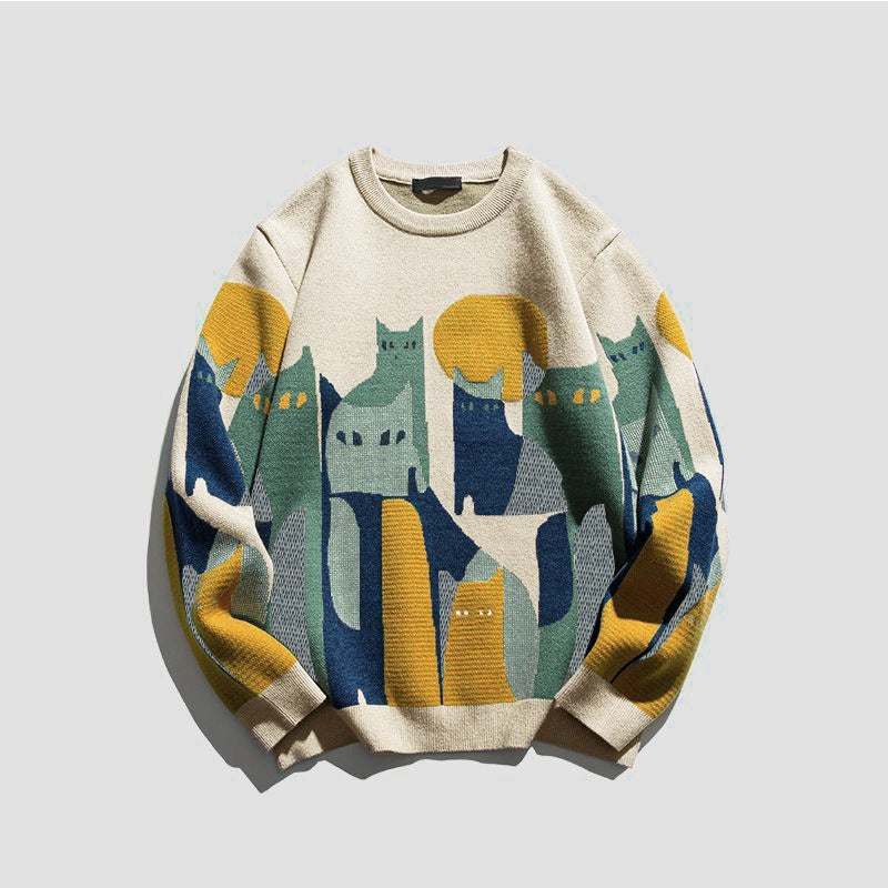 R&B | Unisex Sweatshirt mit Katze