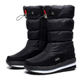 Rutschfeste Und Wasserdichte Schneestiefel Aus Kunstfell R&B