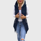 R&B | Damen ärmellose gepolsterte Winterjacke