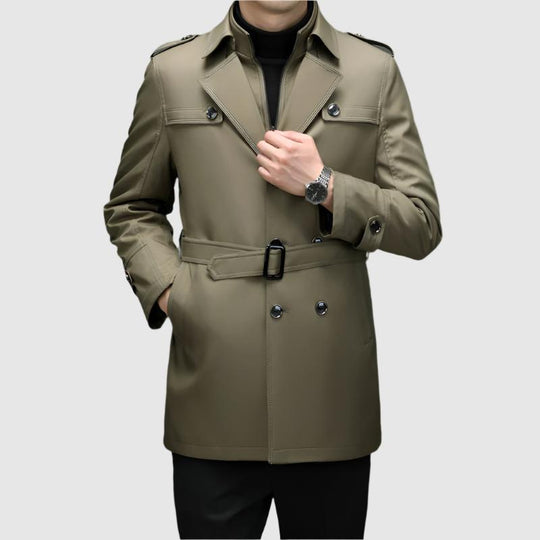 R&B | Veneti Doppelreihiger Windbreaker