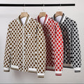 R&B | Veneti Retro Schachbrett Bomberjacke