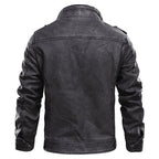 R&B | Klassische Herren Lederjacke