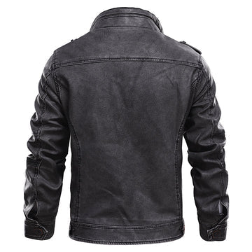 R&B | Klassische Herren Lederjacke