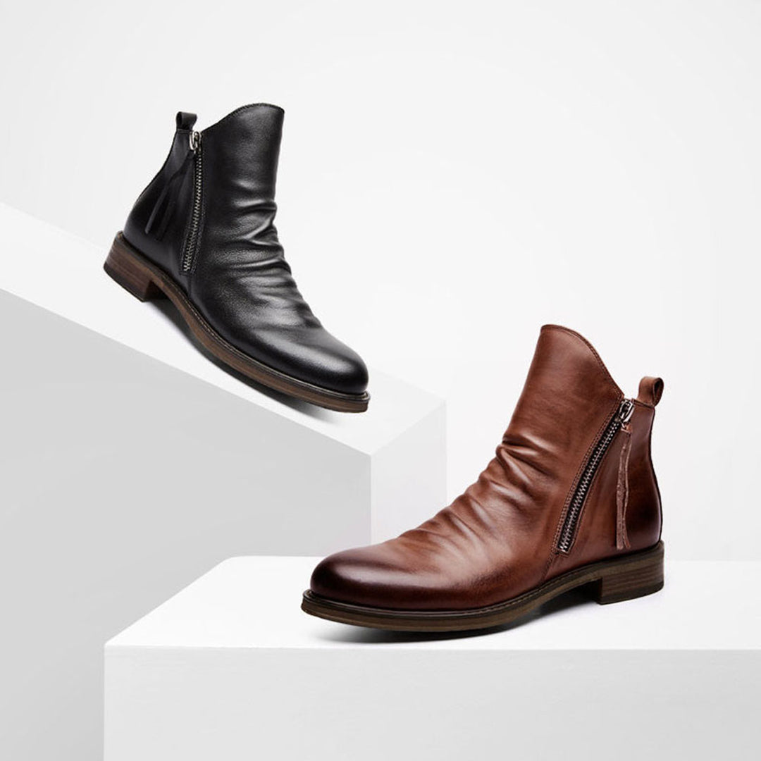 R&B | Lässige Herbst Stilvolle Stiefel mit Reißverschluss für Männer