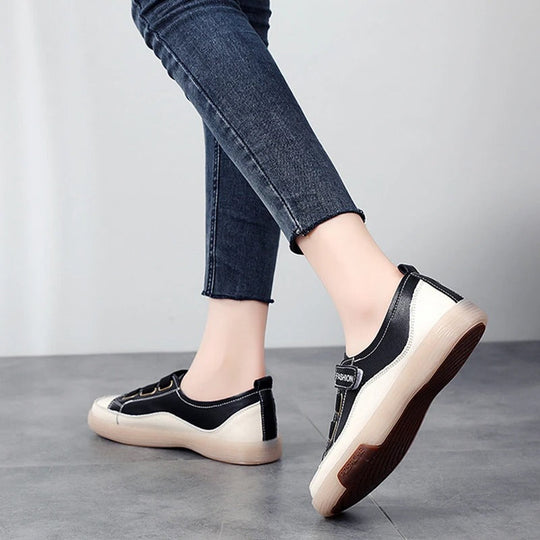 Stylische Echtleder Sneakers für Damen – Beatrice R&B
