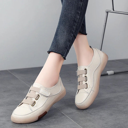 Stylische Echtleder Sneakers für Damen – Beatrice R&B