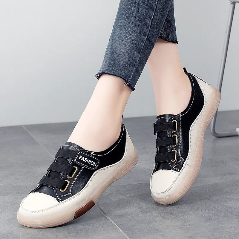 Stylische Echtleder Sneakers für Damen – Beatrice R&B
