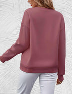 R&B | Lässiges Sweatshirt mit Motivierendem Druck