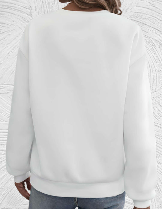 R&B | Lässiges Sweatshirt mit Motivierendem Druck