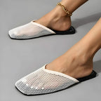 Damen Mesh Hausschuhe mit geschlossener Zehe – Odessa R&B