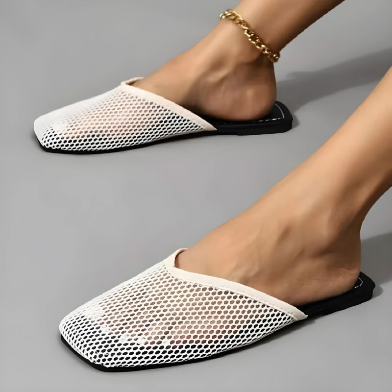 Damen Mesh Hausschuhe mit geschlossener Zehe – Odessa R&B
