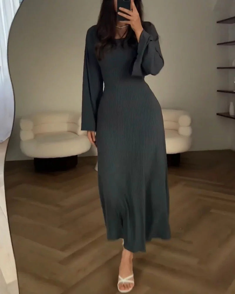 R&B - Elegantes halblanges Kleid