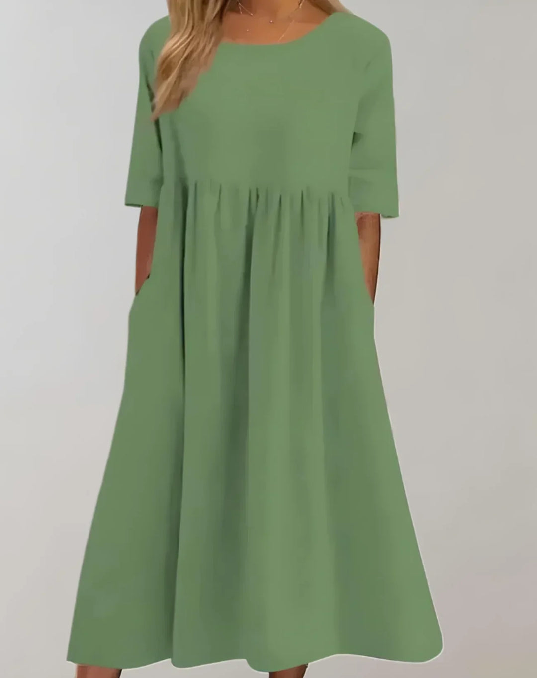 R&B | Locker Sitzendes Baumwollkleid