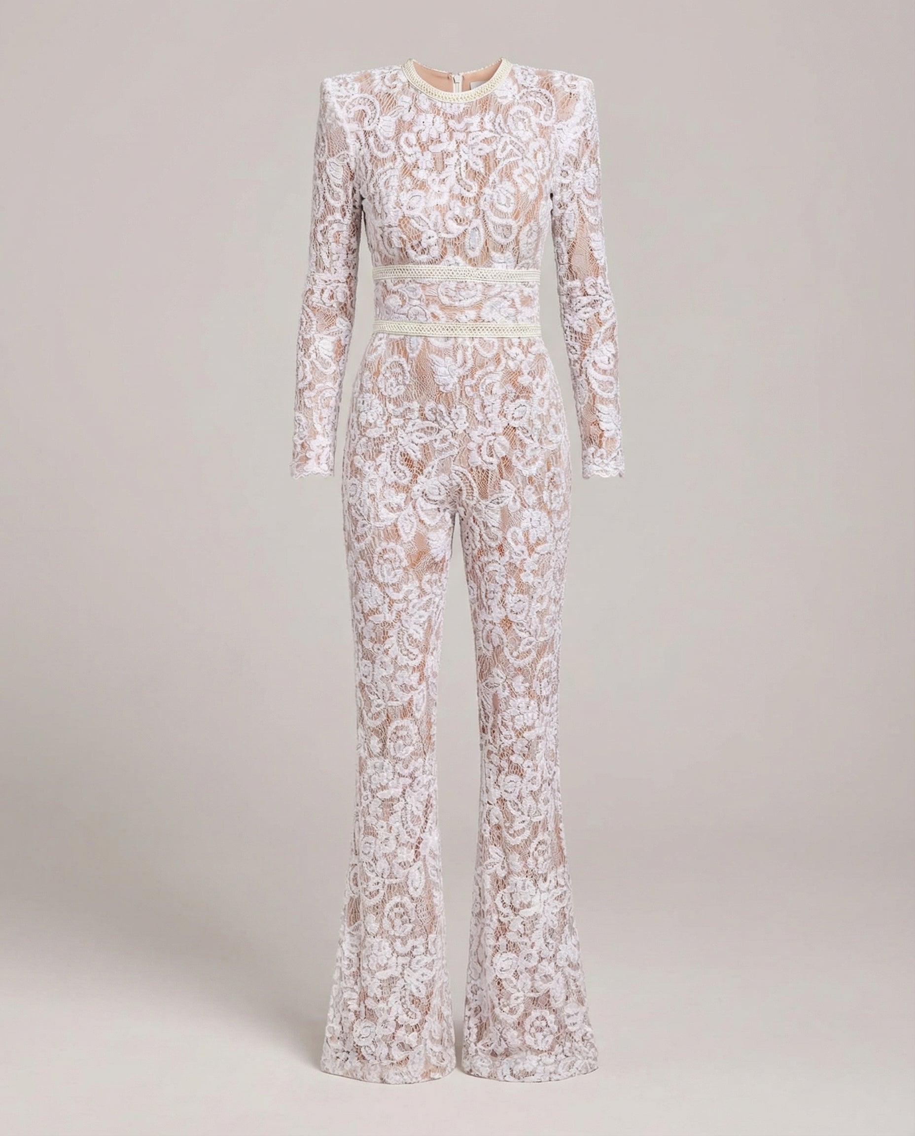 Heidi-Mode | Eleganter Spitzen Jumpsuit