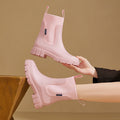 R&B | Damen isolierte wasserdichte Gummistiefel mit rutschfester Sohle