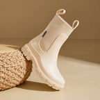 R&B | Damen isolierte wasserdichte Gummistiefel mit rutschfester Sohle