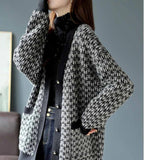 R&B | Damen Cardigan mit Klassischem Strickmuster