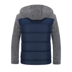 R&B | Herbst gefütterte Jacke mit Kapuze